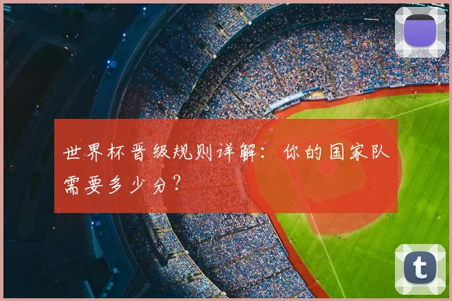 世界杯晋级规则详解:你的国家队需要多少分?
